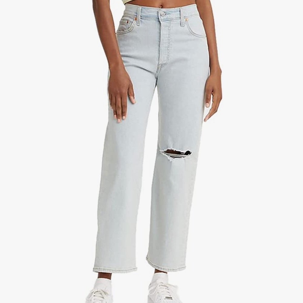 Levi's Women's Premium Ribcage Straight Ankle Jeans